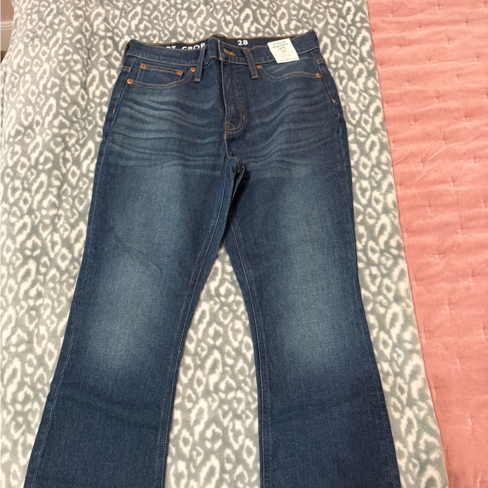 J.Crew 9” Billie Demi Boot Cut Jeans